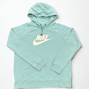 Nike Women Light Blue Hoodie